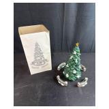 Dept 56 Heritage Village Collection Town Tree Porcelain Accessory Set of 5