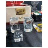 Assorted Vintage Collectibles and Trinkets with Samsonite Suitcase