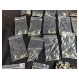 Large Lot of Assorted Vintage Clear Chandelier Crystals and Prisms