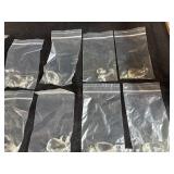 Large Lot of Assorted Vintage Clear Chandelier Crystals and Prisms