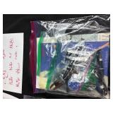 Large Scrapbooking and Craft Lot with Scissors, Art Paper, Tools, and Supplies