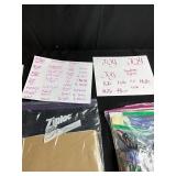 Large Scrapbooking and Craft Lot with Scissors, Art Paper, Tools, and Supplies