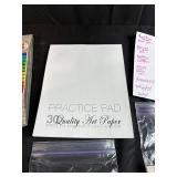 Large Scrapbooking and Craft Lot with Scissors, Art Paper, Tools, and Supplies