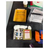 Large Scrapbooking and Craft Lot with Scissors, Art Paper, Tools, and Supplies