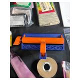 Large Scrapbooking and Craft Lot with Scissors, Art Paper, Tools, and Supplies