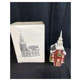 Dept 56 Heritage Village Collection Old North Church Porcelain Building with Box