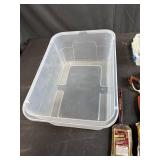 Large Assortment of Paint Brushes, Stirrers, Spurs, Small Containers and Art Brushes