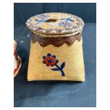 Set of 3 Vintage Handcrafted Birch Bark Trinket Boxes with Clear Plastic Tub