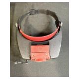 LED Headband Magnifier with Adjustable Lens and Light