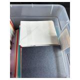 Assorted Blank Greeting Cards and Envelopes Set in Storage Tote