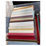 Assorted Blank Greeting Cards and Envelopes Set in Storage Tote