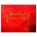 Steelman Model 202 Portable Stereophonic Record Player in Carrying Case - untested