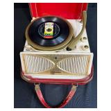 Steelman Model 202 Portable Stereophonic Record Player in Carrying Case - untested