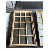 Jewelry Display Tray Lot with Organizers and Carrying Case