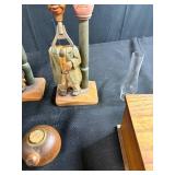 Collection of Vintage Salt and Pepper Shakers and Miscellaneous Figurines