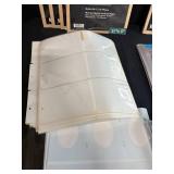 Assorted Photo Album, Business Card File, and Sheet Protector Collection