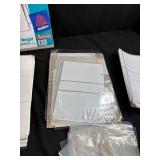 Assorted Photo Album, Business Card File, and Sheet Protector Collection
