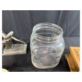 Vintage Collectibles and Decor Group Including Cast Figurines, Toys, Bank, and More