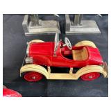 Vintage Collectibles and Decor Group Including Cast Figurines, Toys, Bank, and More