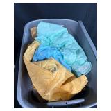 Mixed Lot: Storage Totes, Pocket Hose, Vintage Tool and Accessories