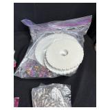 Large Sewing and Needlework Supplies Lot with Threads, Needles, and Accessories