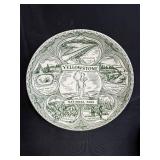 Collection of Vintage National Park and State Souvenir Plates - Fine American Ironstone