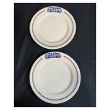 Collection of Vintage National Park and State Souvenir Plates - Fine American Ironstone