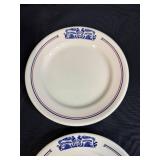 Collection of Vintage National Park and State Souvenir Plates - Fine American Ironstone