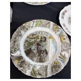 Collection of Vintage State and Souvenir Plates - Scenic Landmarks & Historical Themes Inc Vernon Kilns