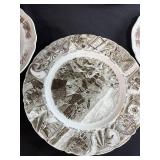 Collection of Vintage State and Souvenir Plates - Scenic Landmarks & Historical Themes Inc Vernon Kilns