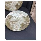 Collection of Vintage State and Souvenir Plates - Scenic Landmarks & Historical Themes Inc Vernon Kilns