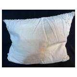 Vintage Quilt and Linen Assortment with Embroidered and Chenille Details & Pillow