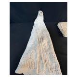 Vintage Assorted Lace and Linen Table Linens and Doilies Collection