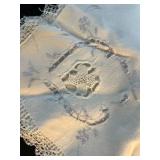 Vintage Assorted Lace and Linen Table Linens and Doilies Collection