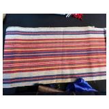 Collection of VTG Assorted Patterned Blankets and Fabric Pieces/Textiles
