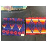 Collection of VTG Assorted Patterned Blankets and Fabric Pieces/Textiles