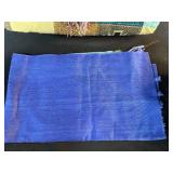 Collection of VTG Assorted Patterned Blankets and Fabric Pieces/Textiles