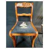 Set of 2 Vintage Wooden Children