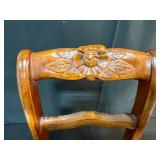 Set of 2 Vintage Wooden Children