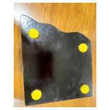 Set of Fused Glass Cat and Mouse Trays Signed by Artist with Cat Face Night Light