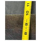 Set of Modern Art Glass Serving Trays with Abstract Designs Signed by Artist