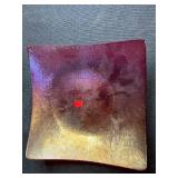 Collection of Iridescent Art Glass Dishes and Bowls