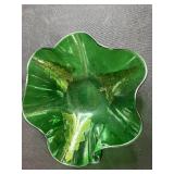 Collection of Iridescent Art Glass Dishes and Bowls