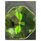 Collection of Glass Decorative Fused Glass Trinket and Candy Dishes