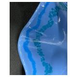 Collection of Glass Decorative Fused Glass Trinket and Candy Dishes