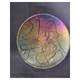 Collection of Studio Art Glass Bowls, Fish Figure, and Agate Hanging Piece