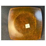 Collection of Art Glass Decorative Plates and Trays