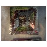 Collection of Art Glass Decorative Plates and Trays