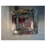 Collection of Art Glass Decorative Plates and Trays