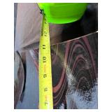 Collection of Art Glass Decorative Plates and Trays